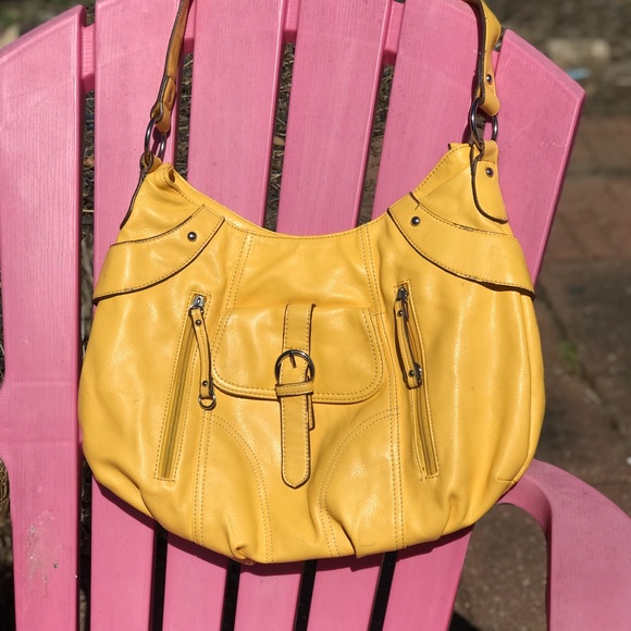 clarks yellow bag